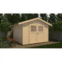 Weka Tuinhuis 122 - Onbehandeld - 301x235cm