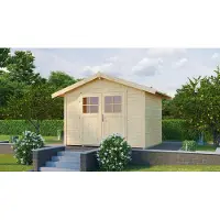 Weka Tuinhuis 122 - Onbehandeld - 301x295cm