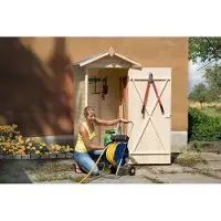 Weka Tuinkast 351 Enkele Deur 83x85cm