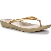 FitFlop IQushion Ergonomic Flipflop Gold-Schoenmaat 36