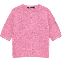 Vero Moda Gebreid vest 'VMDoffy' roze gemêleerd