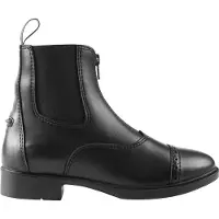 HORZE Wexford jodhpurs met rits vooraan, kinderen, Black, 32