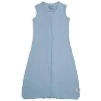 Lodger Hopper - Hydrofiele Slaapzak Baby - Blauw - 0.3 TOG - 80cm - Biologisch Katoen - Zomerslaapzak & Babyslaapzak