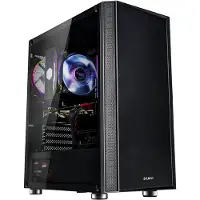 Zalman R2 BLACK Midi-tower Gaming-behuizing, Behuizing Zwart