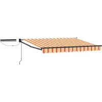 vidaXL Elektrisch Uitschuifbare Zonneluifel 3,5 x 2,5 m