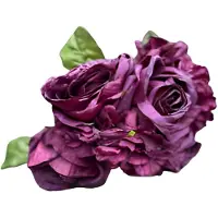 Buitengewoon Boet Boeket nieuwe fuchsia rozen en hortensia's