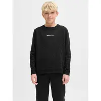 Jack & Jones Junior Sweatshirt zwart / wit