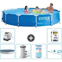 Intex Framezwembad, rond - 366x76 cm - 7-delig, model S31567