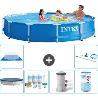 Intex Framezwembad, rond - 366x76 cm - 7-delig, model S31550