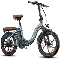 Longer F20 Pro Opvouwbare Elektrische Fiets – 250W Motor, 36V 20Ah Accu, 120km Bereik, 7-Speed Shimano, Dubbel Geveerd – Chameleon Lak