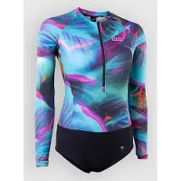iON Logo 1.5 Mm Shorty Met Lange Mouwen En Rits Aan De Voorkant Voor Dames