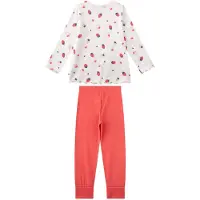 Sanetta Nachtkledij watermeloen rood / parelwit