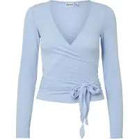 Pieces Shirt 'PCRoya' lichtblauw