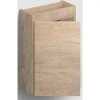 Clou Flush 3 fonteinonderkast linksdraaiend melamine 36cm eiken
