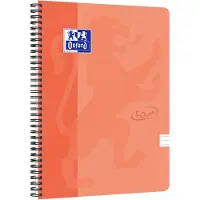 Oxford School Touch spiraalblok, ft A4, 140 bladzijden, gelijnd, oranje