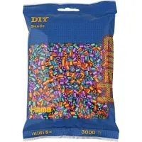 Hama strijkkralenmix gestreept (201-92), 3000st.
