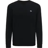 Lee Sweatshirt 'PATCH' zwart / wit