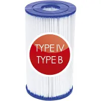 Bestway Filterpatroon, maat IV, 14,2 x 25,4 cm
