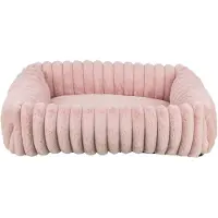 Trixie hondenmand lonni hoekig ribfluweel roze 65x50 cm