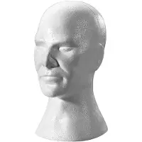 Rubies Pruikenhoofd Man