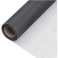 vidaXL Gaas 100x1000 cm glasvezel grijs
