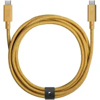 Native Union Belt Cable Kevlar - USB-C - 2.4m - 240W - Kraft