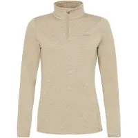 Protest Skipully Protest Women Fabrizm 1/4 Zip Top Bamboo Beige-M