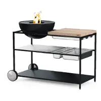 Höfats Buitenkeuken Fire Kitchen with BOWL 57 Plancha Low