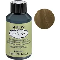 Davines high shine demi permanent color View 60ML 7.35 Golden Mahogany Blonde