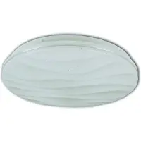 Näve Slimme plafondlamp Austin, dimbaar, wit / opaal, Woon-/ Eetkamer, Kunststof, Modern, Slimme plafondlamp
