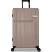 Bhppy Koffer groot 76x51x28 cm - Reiskoffer met wielen - TSA Slot - 86L - Signature koffer Ginger Brown