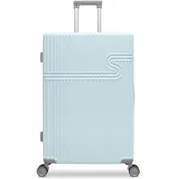 Bhppy Reiskoffer groot 76x51x28 cm - Koffer met wielen - TSA Slot - 86L - Signature koffer Soft Lime