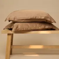 Coco & Cici - Eco Bamboe Kussensloop Hazel - 1 kussensloop 65x65