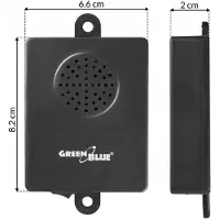 Green Blue GB730 - Verjager - ultrasoon auto rodent/vergif afschrikmiddel 45m2