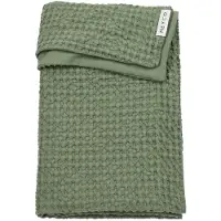 Meyco Baby Waffle Tog 1.0 75x100 Cm Minicrib Blanket Groen Kinderen