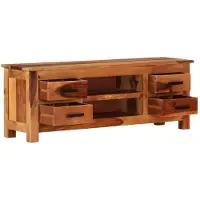 vidaXL Tv-meubel 110x30x40 cm massief hout