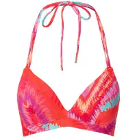Lingadore Bikinitop neonblauw / oranje / vuurrood