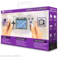 Dreamgear My arcade- Gamer V classique console portable gaming - Gris/violet