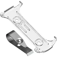 Hörmann Handzenderhouder HSE BiSecur, met zonneklepclip, 437006, Automatiseringsaccessoires, Transparant