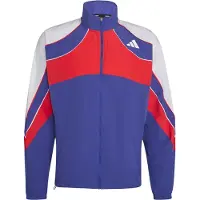 Adidas Sportjas 'Adizero Archive' violetblauw / rood / wit