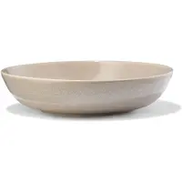 HEMA Diep Bord Ø22cm Puur Aardewerk Beige (beige)