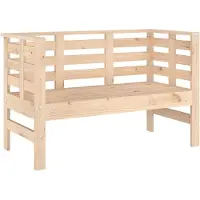 vidaXL Tuinbankje 111,5x53x71 cm massief grenenhout