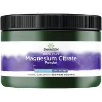 Swanson Health Magnesiumcitraat Poeder (244 Gram) - magnesium
