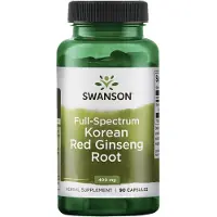 Swanson Health , Volledig Spectrum Koreaans Rood Ginseng Wortel, 400 mg, 90 Capsules