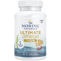 Nordic Naturals Ultimate Omega TEEN (60 Softgels) - omega-3