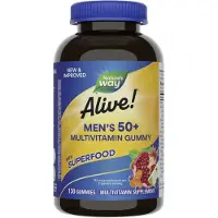 Nature'S Way Alive! Mannen 50+ Multivitamine Gummies (150 Gummies) - multivitamines - multivitamines