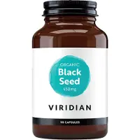 Viridian Organic Black Seed 450mg Capsules
