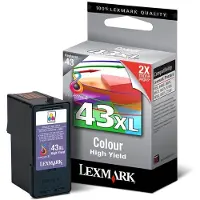 Lexmark Nr.43XL (18YX143E) inktcartridge kleur (origineel)