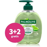 Palmolive 3+2 Gratis: Handzeep Hygiëne Plus Kitchen 300 Ml