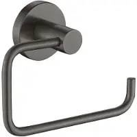 Plieger Vigo toiletrolhouder zonder klep geborsteld gunmetal